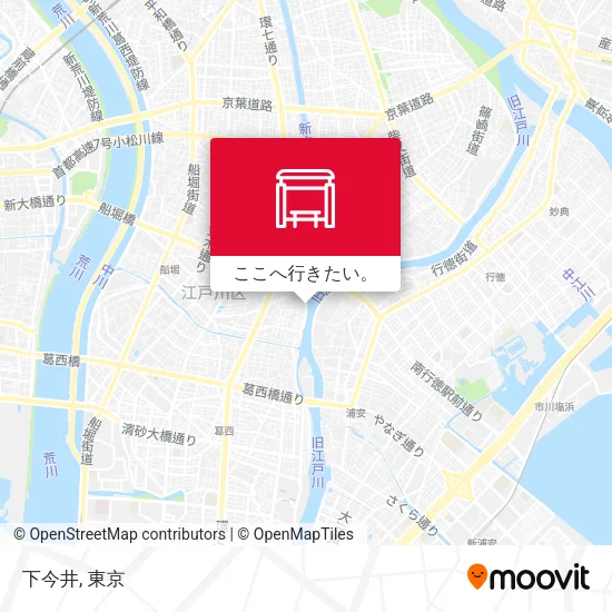 下今井地図