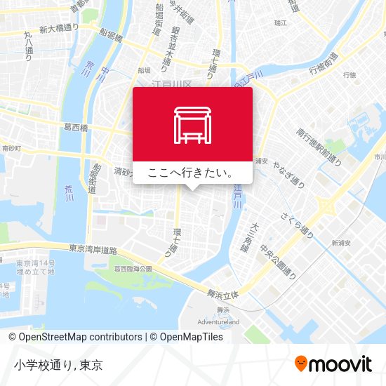 小学校通り地図