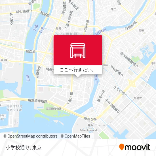 小学校通り地図