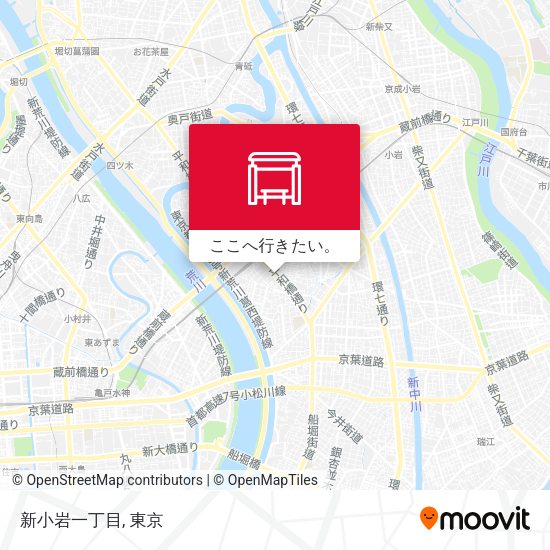 新小岩一丁目地図