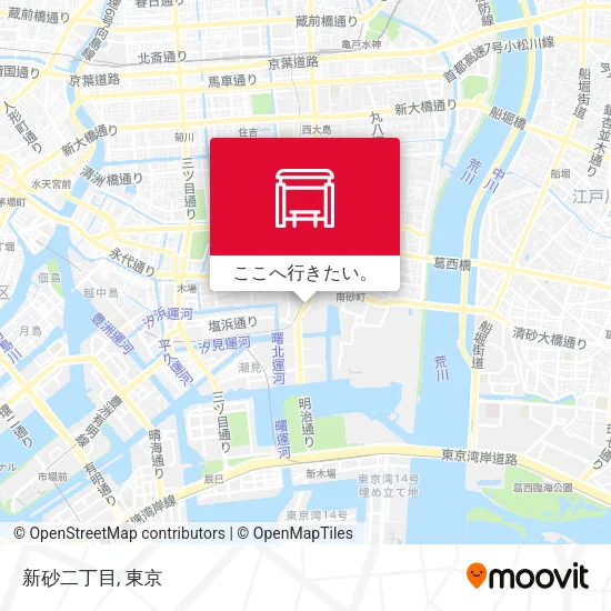 新砂二丁目地図