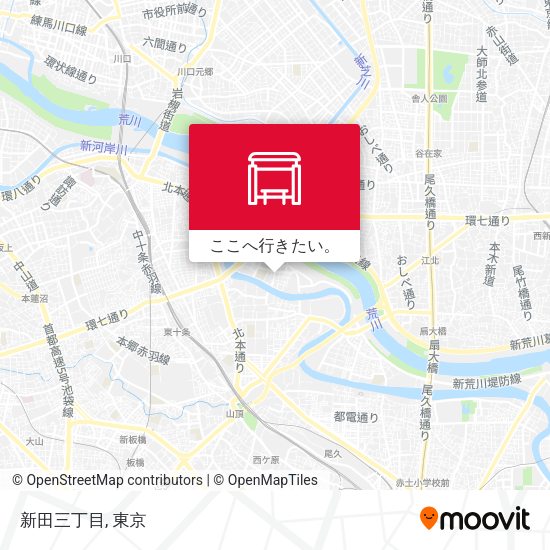 新田三丁目地図
