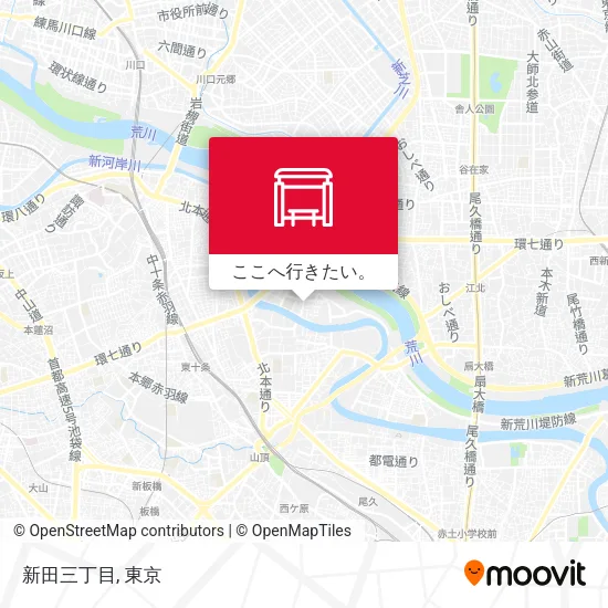 新田三丁目地図