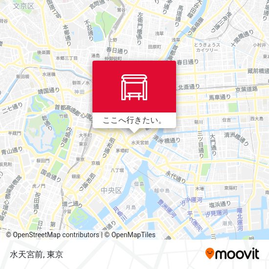 水天宮前地図