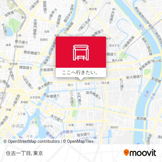 住吉一丁目地図