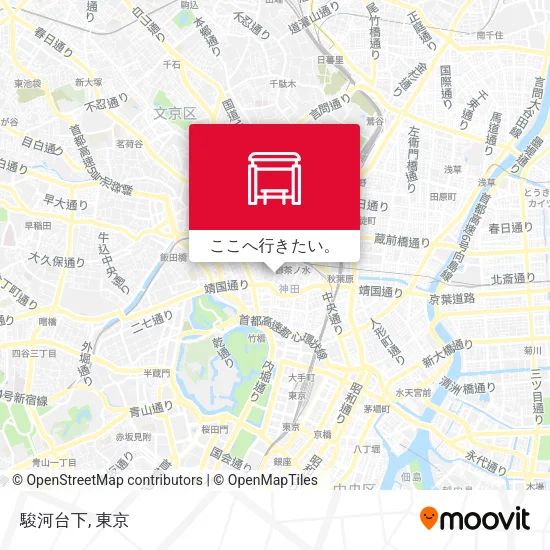 駿河台下地図