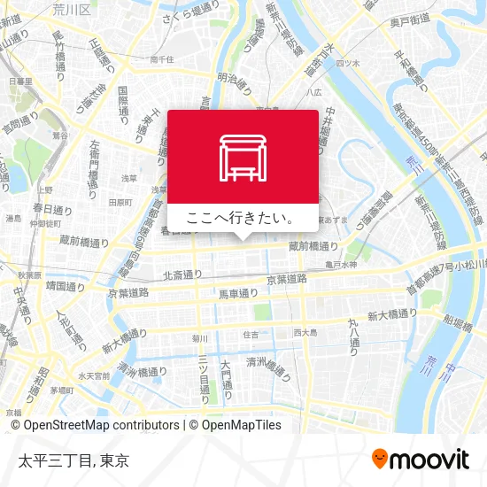 太平三丁目地図