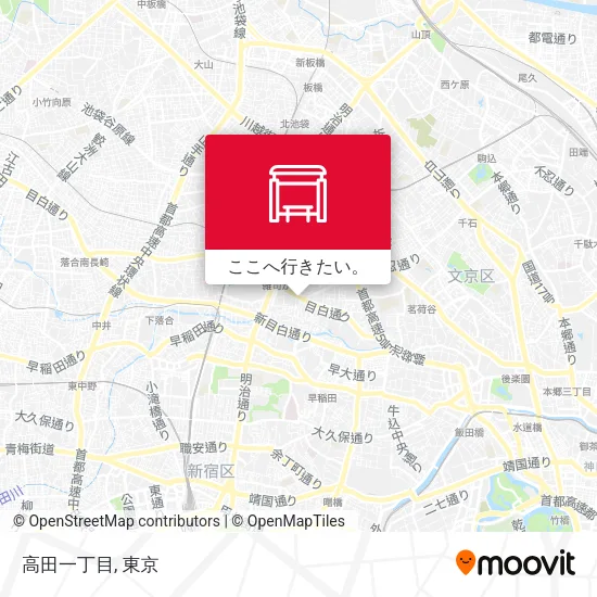 高田一丁目地図