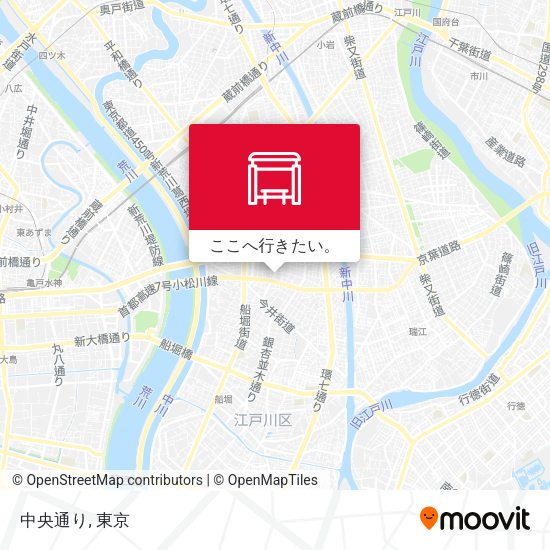 中央通り地図