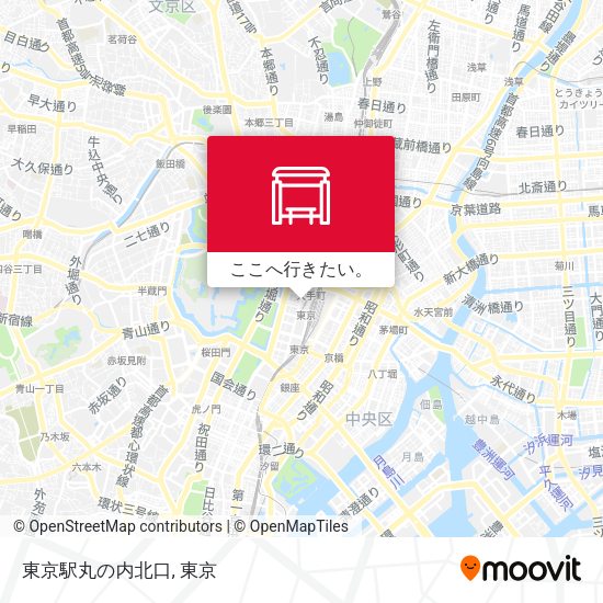 東京駅丸の内北口地図