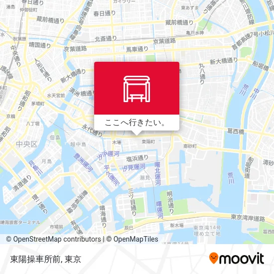 東陽操車所前地図