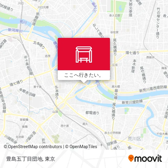 豊島五丁目団地地図
