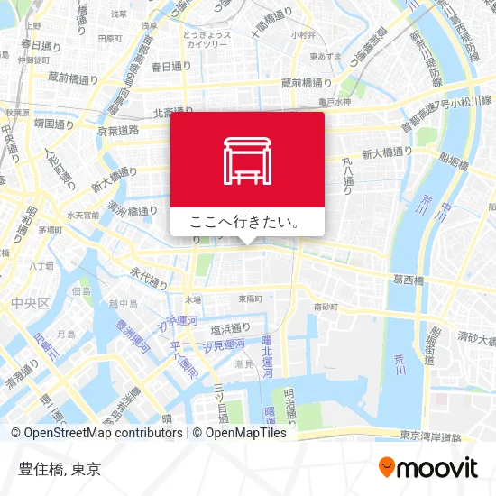 豊住橋地図