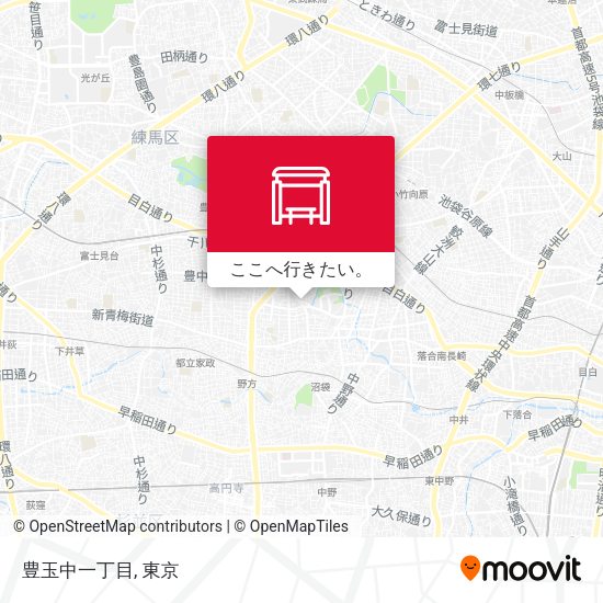 豊玉中一丁目地図