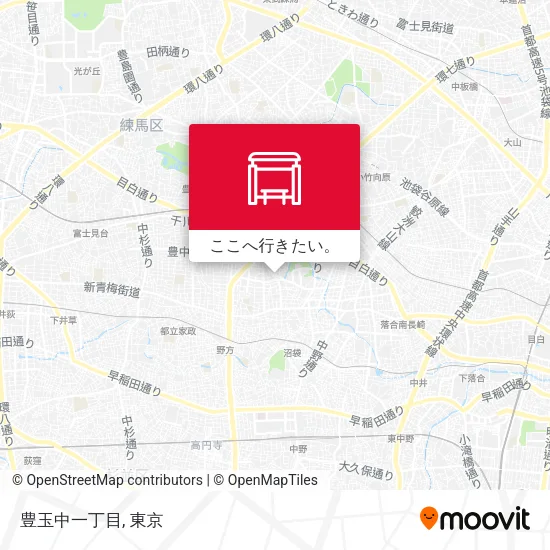豊玉中一丁目地図