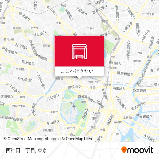 西神田一丁目地図