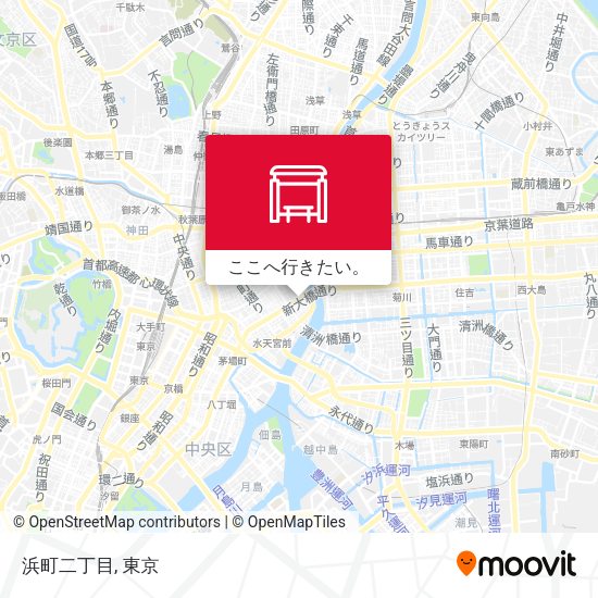 浜町二丁目地図