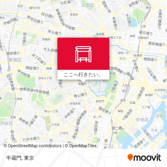 半蔵門地図