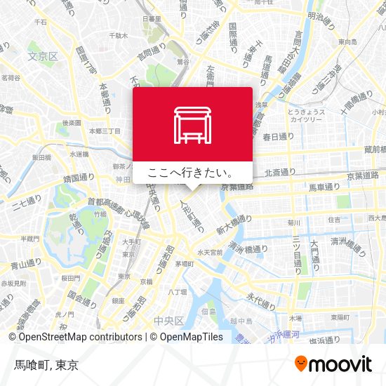馬喰町地図