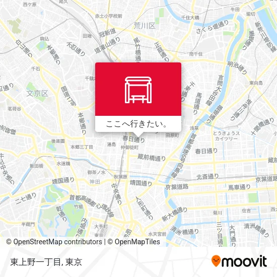 東上野一丁目地図