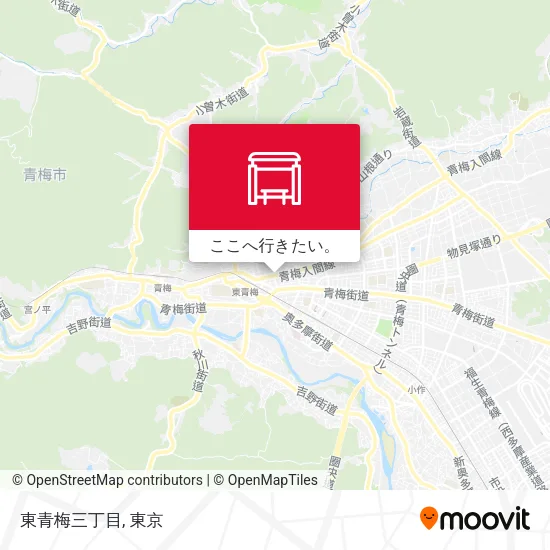 東青梅三丁目地図