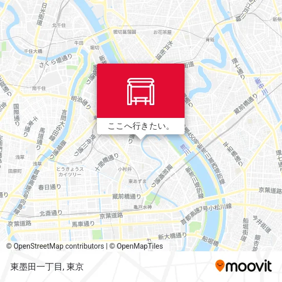 東墨田一丁目地図