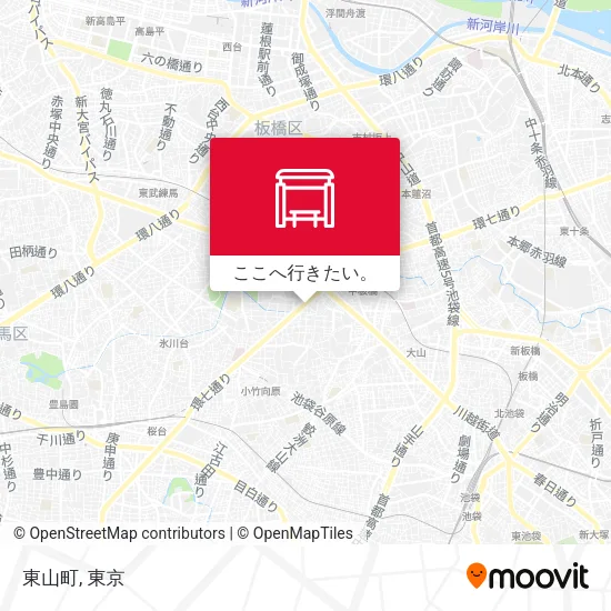 東山町地図