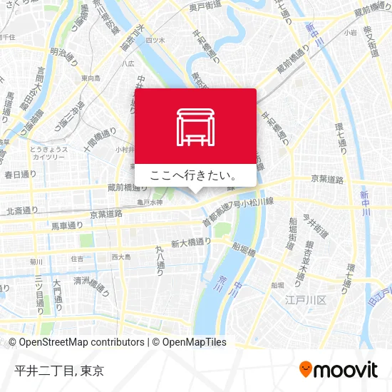 平井二丁目地図