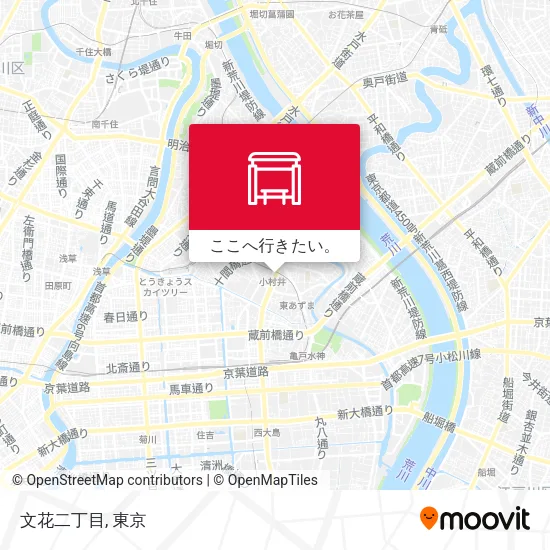文花二丁目地図