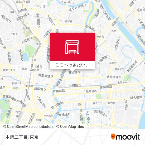 本所二丁目地図