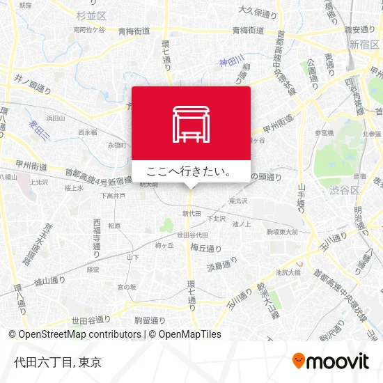 代田六丁目地図
