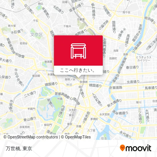 万世橋地図