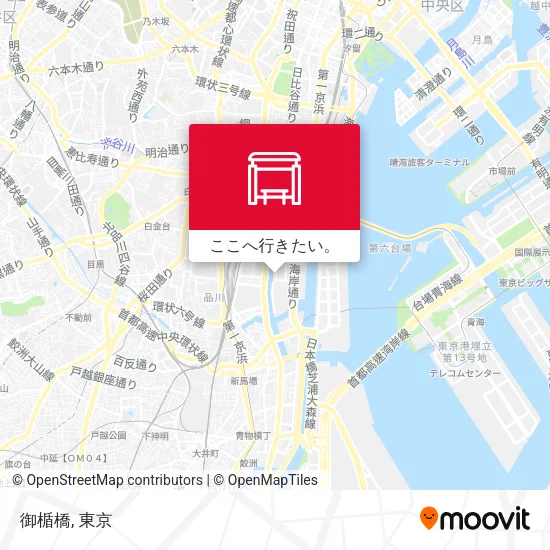 御楯橋地図