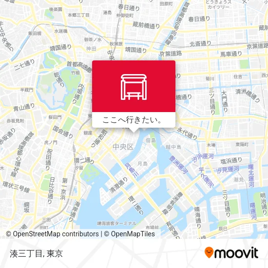 湊三丁目地図