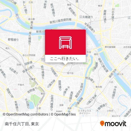 南千住六丁目地図