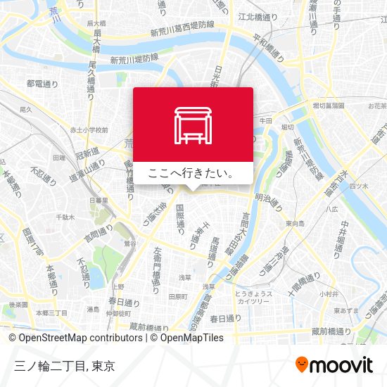 三ノ輪二丁目地図
