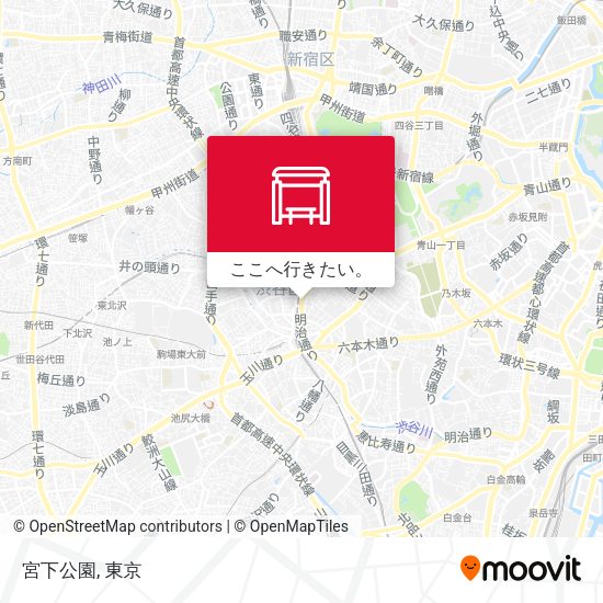 宮下公園地図