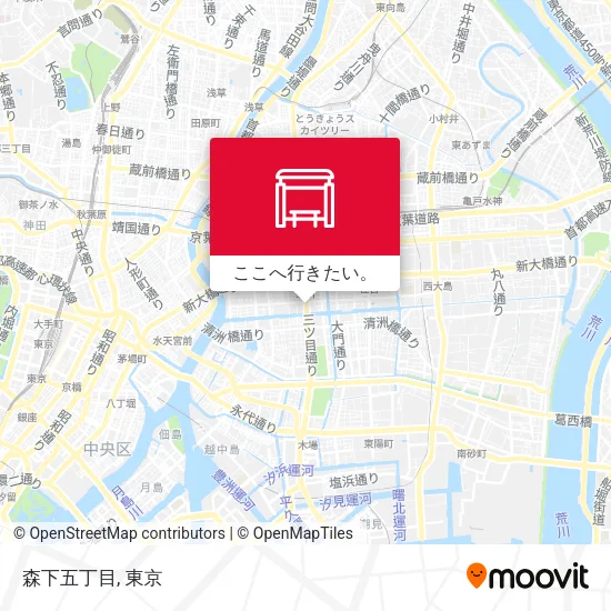 森下五丁目地図