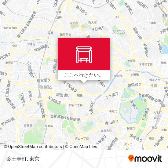 薬王寺町地図