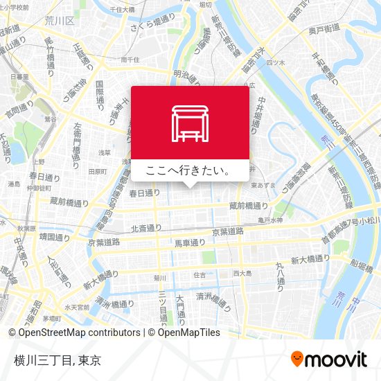 横川三丁目地図
