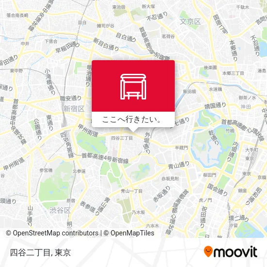 四谷二丁目地図