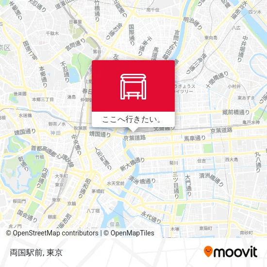 両国駅前地図