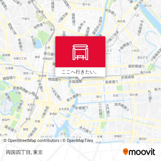 両国四丁目地図
