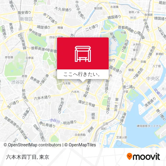 六本木四丁目地図