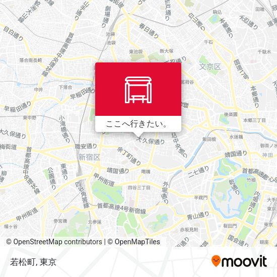 若松町地図