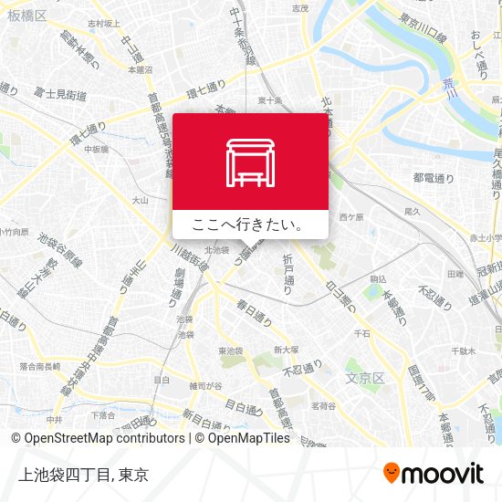 上池袋四丁目地図