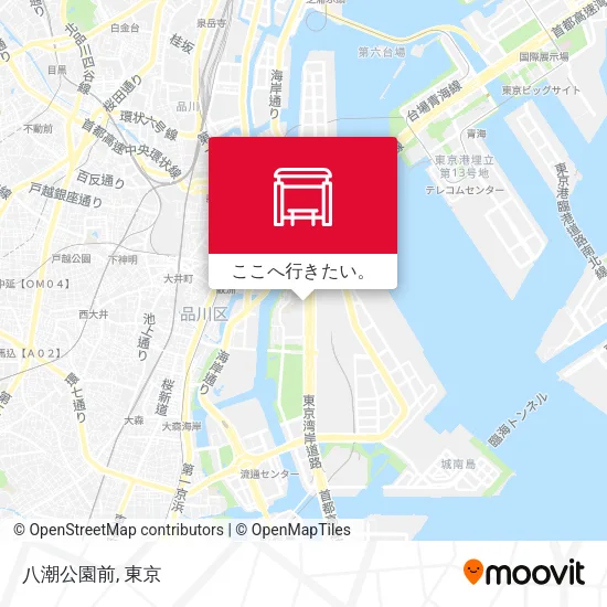 八潮公園前地図