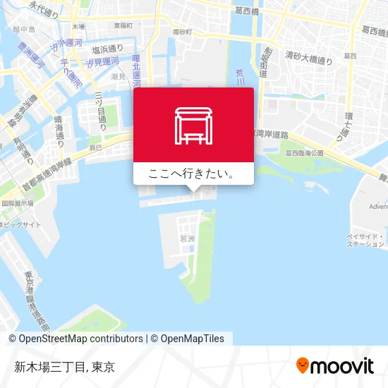 新木場三丁目地図