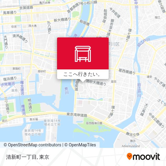 清新町一丁目地図