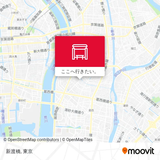新渡橋地図